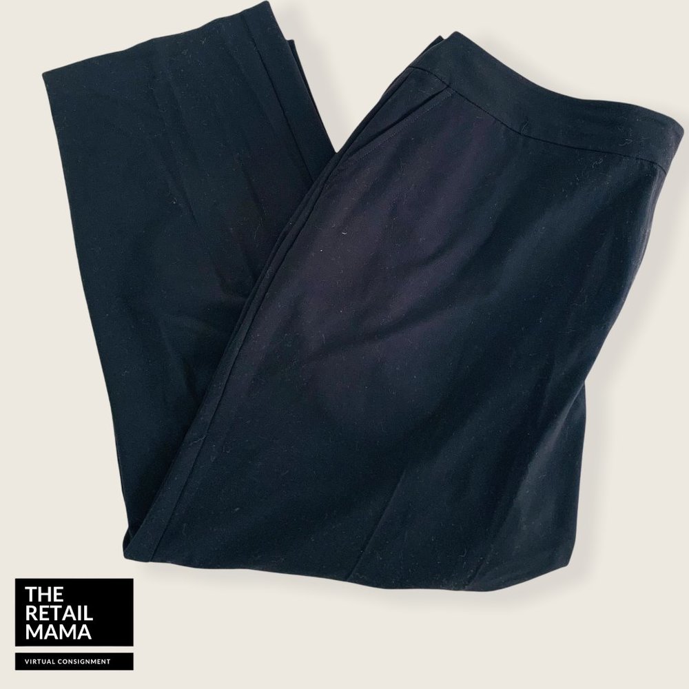 Womens Strech Black Suit Pants